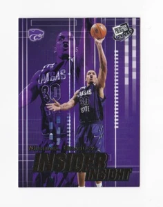 2008 Presseausweis Insider Insight Gold #II1 Michael Beasley Kansas State KSU Heat - Bild 1 von 2