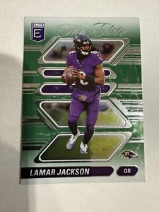 2024 Panini Donruss Elite Lamar Jackson The Elite #10 Ravens - Picture 1 of 2