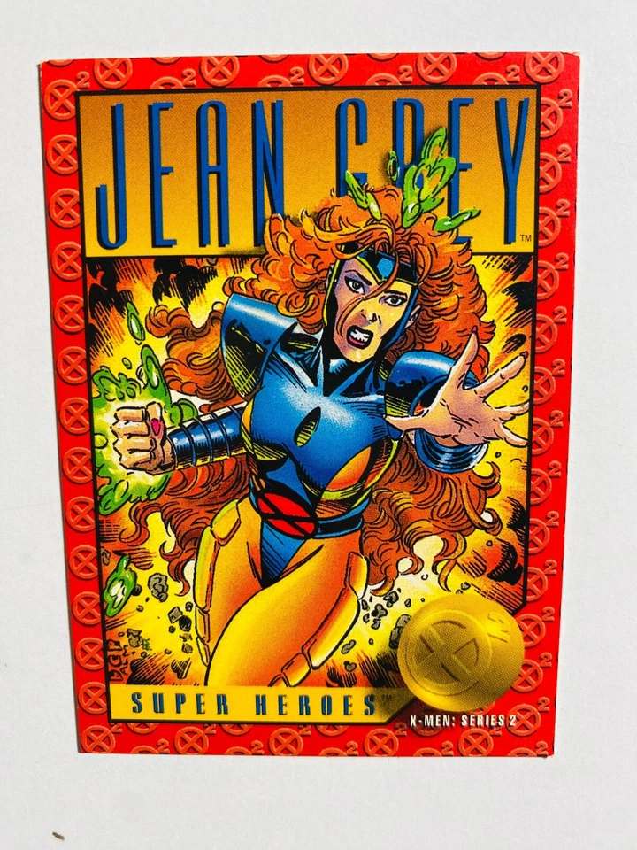 1993 SKYBOX; MARVEL #13 X-MEN SERIES 2: JEAN GREY NM-MT CARD - Image 1 of 1