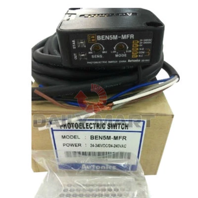 PLC NEW Autonics BEN5M-MFR Retroreflective Photoelectric Switch Sensor, BEN Series