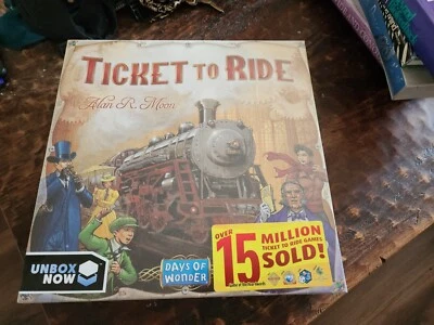 Ticket To Ride Boardgame By Alan R. Moon Days Of Wonder Sealed NIB - Image 1 of 3