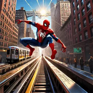 MTA NYC Large Subway Map Poster 23x32" plus Free 8x10 Spiderman Art Print ! - Picture 1 of 5