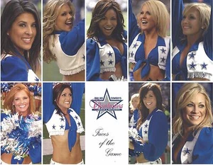 Dallas Cowboys 2009 Cheerleader Squad Picture for Autograph Events (circa 2009) - Picture 1 of 11