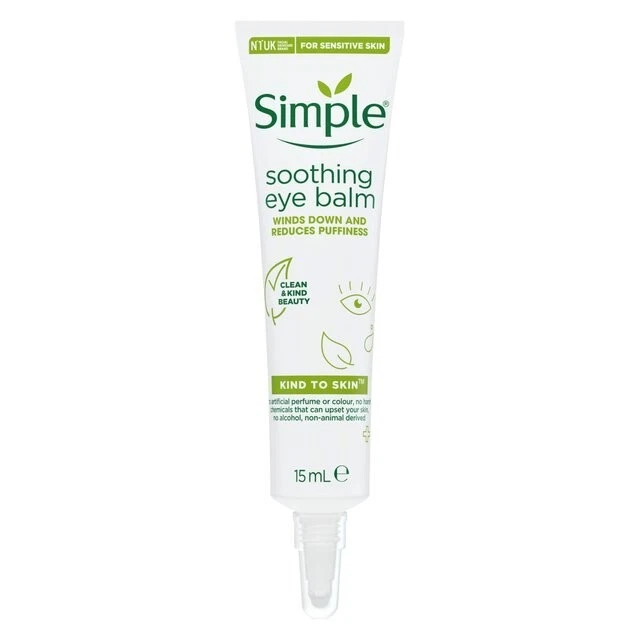 Simple Kind To Eyes Soothing Eye Balm 15ml - Image 1 of 1