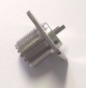 Paquete de 5 SO-239 UHF hembra conector coaxial panel soldadura panel RF - Imagen 1 de 3