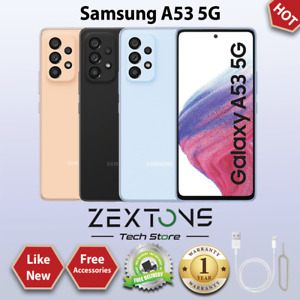 Samsung Galaxy A53 5G 128GB 6GB RAM All Colors Smartphone Unlocked Pristine A+++>