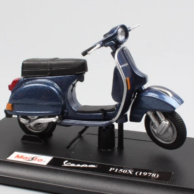 1/18 scale Vespa PX P 150 X 1978 motor scooter motorcycle bike diecast toy model - Image 1 of 4