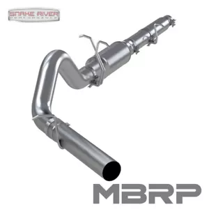 Escape MBRP 4" para 1999-2004 Ford F250 V10 gasolina sin punta S5206P - Imagen 1 de 4
