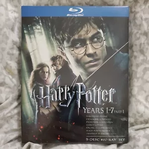 New Harry Potter: Years 1-7, Part 1 (Blu-ray Disc, 2011, 9-Disc Set) Sealed - Imagen 1 de 2