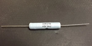 Ohmite 40F3R0 RES 3 OHM 10W 1% AXIAL (2pcs = 1 lot) - Picture 1 of 2