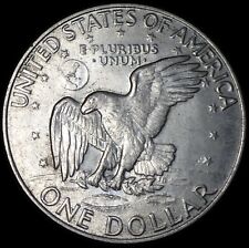 US Eisenhower One Dollar 1972 Mint Mark D Coin WCA 1879