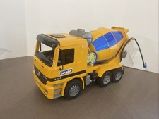 Bruder MX 5000 Cement Mixer Truck 4143 Construction Vehicle Mercedes Actros 19”