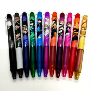 My Hero Academia PILOT bolígrafo de fricción conjunto completo de 11 negro rojo azul - Imagen 1 de 5