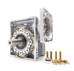 Worm Gear Speed Reducer NMRV075 NEMA42/52 Ratio 10 15 20 25 30 40 50 60 80 100:1 - Picture 1 of 12