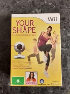 Your Shape Nintendo Wii PAL Complete box With Camera and game - Picture 1 of 3