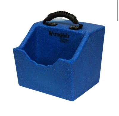 Ruff land Water Hole Dog Bowl Patriotic Blue Ruffland Rotomolded Limited Color