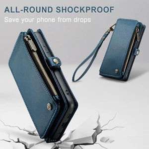 Moto G Power 2022 Wallet Case RFID Schutz Blau NEU - Bild 1 von 7