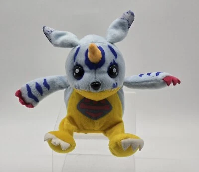 DIGIMON - Plush Gabumon With Tag Digital Toei Animation 1997 Bandai  Monster Vtg - Image 1 of 4
