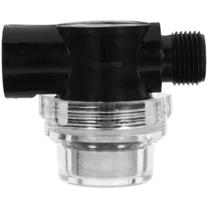 Filtro Pompa Acqua Tubo Ingresso Metallo Aspirazione Filtro Giardino - Foto 1 di 12