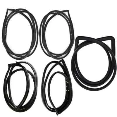 Parabrisas trasero y puerta de goma para Mitsubishi L200 Mighty Dodge Ram 50 1986-96 4 puertas Foto 1 de 4