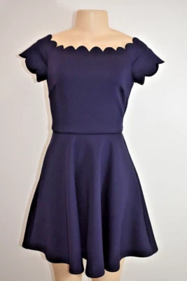 TED BAKER синий с плеча коктейльное платье размер 0 на продажу nt - Изображение 1 из 4