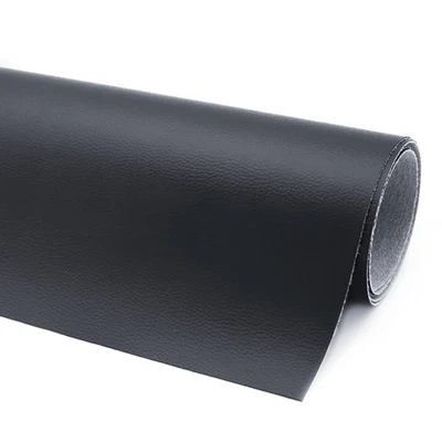Actualización Autoadhesivo Imitación Cuero Hoja Vinilo Tapicería Cuero Tela Material Foto 1 de 4