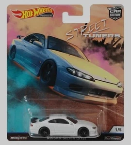 2019 Hot Wheels Premium Street Tuners NISSAN SILVIA S15 Real Riders Car Culture - Picture 1 of 2