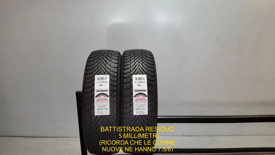 GOMME USATE  TERMICHE 195/65R15 91T PIRELLI CINTURATO WINTER PNEUMATICI C11842 - Bild 1 von 1