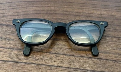 VINTAGE Gafas BLACK BON RIM Z87 Gafas de Seguridad MARCOS SOLO 4 3/4 48 24 Foto 1 de 4