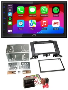 JVC Bluetooth 2DIN MP3 DAB USB Autoradio für Mercedes Sprinter W906 ab 06 Rubber - Bild 1 von 9