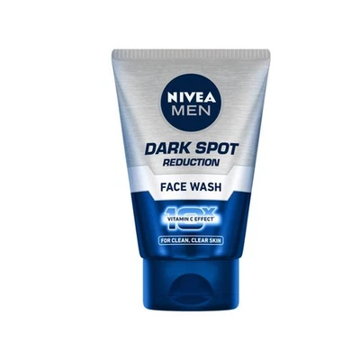 NIVEA MEN Dark Spot Reduction Face Wash 100g | 10 X Vitamin C Effect | free ship - Image 1 of 4