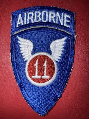 Guerra de Vietnam - 11ª División Aerotransportada SSI Parche Años 80 (WE) Foto 1 de 2