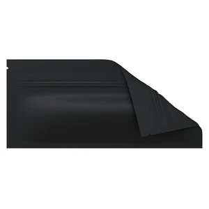 Mylar Style Barrier Bags – Zipper w/Heat Seal – 1000 Bags (Matte Black/Matte ... - Picture 1 of 4