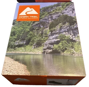 Ozark Trail W OT Stoneclad Hiker Boots Women's Sz 6 Wheat Suede Waterproof NWT - Picture 1 of 4