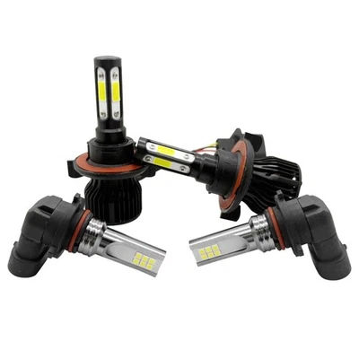 Kit combinado de faros LED altos/bajos + faros antiniebla 4 bombillas para Ford F 150 2004-2014 6500K Foto 1 de 4