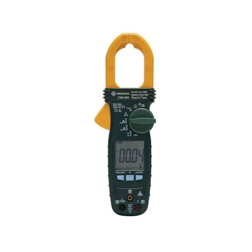 Greenlee Cmi-600 Industrial RMS Clamp Meter Ac/dc 600amp