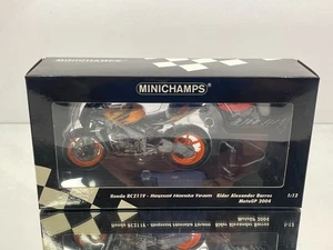 MINICHAMPS 041004 HONDA RC211V REPSOL MOTOGP 2004 #4 BARROS -1:12- GOOD IN BOX - Picture 1 of 7