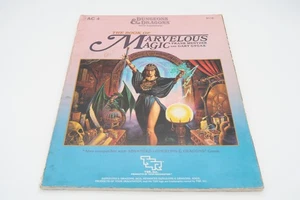 VTG Dungeons & Dragons AC 4 The Book of Marvelous Magic 1984 TSR 9116 Original - Picture 1 of 3