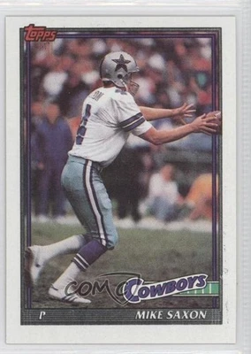 1991 Topps Mike Saxon #354 - Image 1 of 2