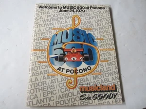 Indy Car Original 1979 MUSIC 500 Pocono International Raceway Racing Program - Picture 1 of 15