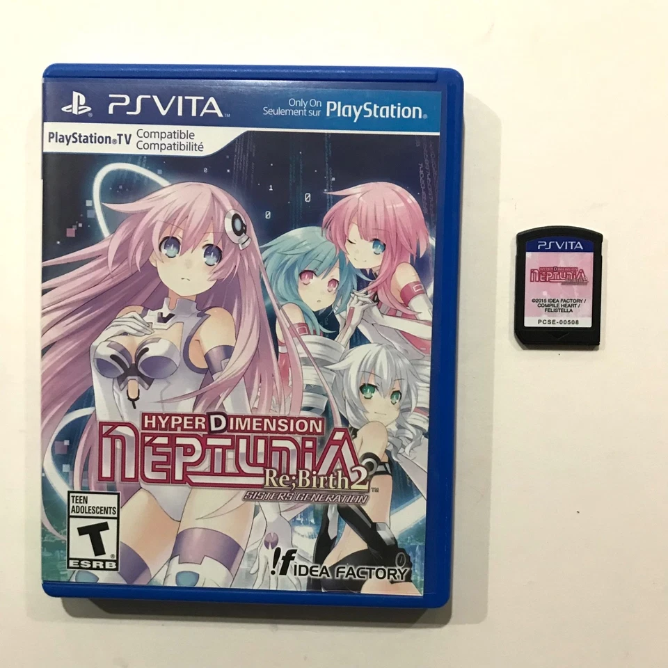 Hyperdimension Neptunia Re:Birth 2 Sony PS Vita PlayStation CIB Complete - Image 1 of 1