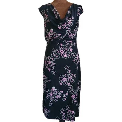 Ruby Rox Dress Vintage 90s Y2K Whimsical Floral Fairycore Bodycon Stretch Size L - Image 1 of 4