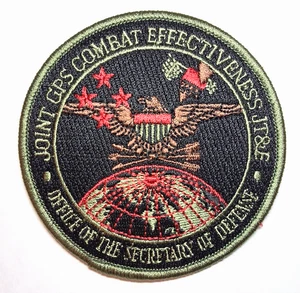 Secretary of Defense Joint GPS Combat Effectiveness Patch - FREE US Shipping! - Picture 1 of 1