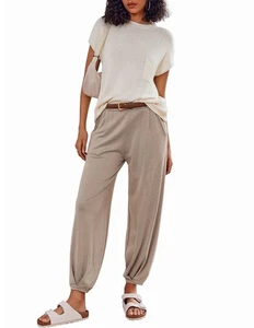 Two Piece Outfits Lounge Sets for Women Sweater Sets Knit Short Sleeve Tops J... - Picture 1 of 6
