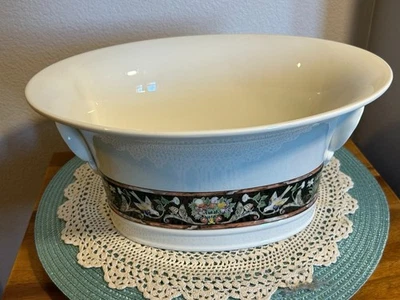 VTG  Villeroy & Boch " Intarsia ", Jardiniere L=12"; W=8.25" H=6"; - Image 1 of 4