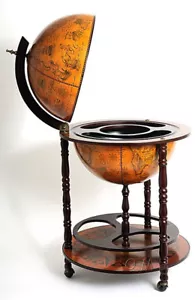 Globe Hidden Home Pub Hide A Bar 37" Old World Style Nautische Möbel Neu - Bild 1 von 7