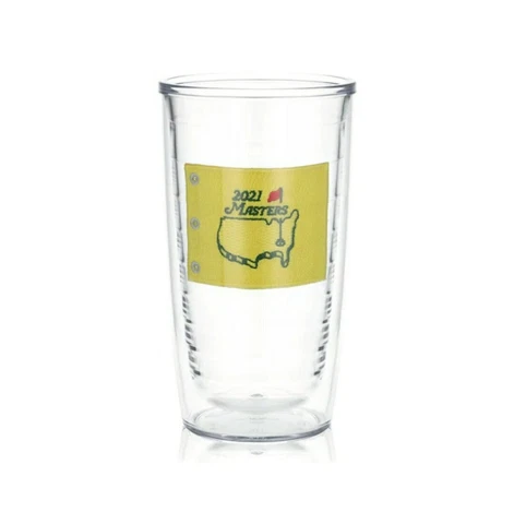 Masters 2021 Tervis Tumbler Dated Pin Flag 16 oz. AUGUSTA NATIONAL Golf NWT ⛳ Cover