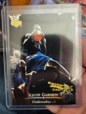 1995-96 Kevin Garnett Upper Deck Gold Electric Court RC Card #273 Card has flaws