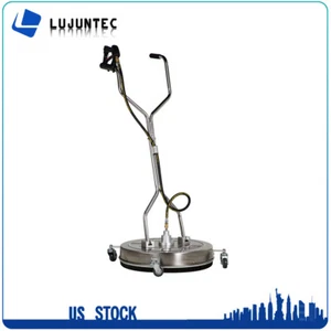 24" Pressure Washer Surface Cleaner 4000 PSI w/ Handles & Wheels Quick Connect - Picture 1 of 8