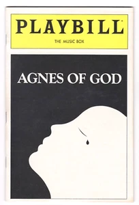 "Agnes of God", Spielzettel, Die Spieluhr, Juli 1982 - Bild 1 von 3